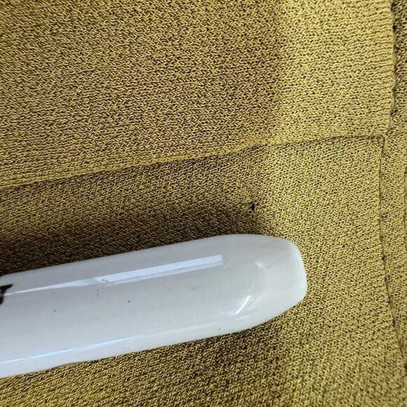 Missoni Wide-Leg Pants Pull-On Yellow Size 44 IT Size 8 - Picture 8 of 12